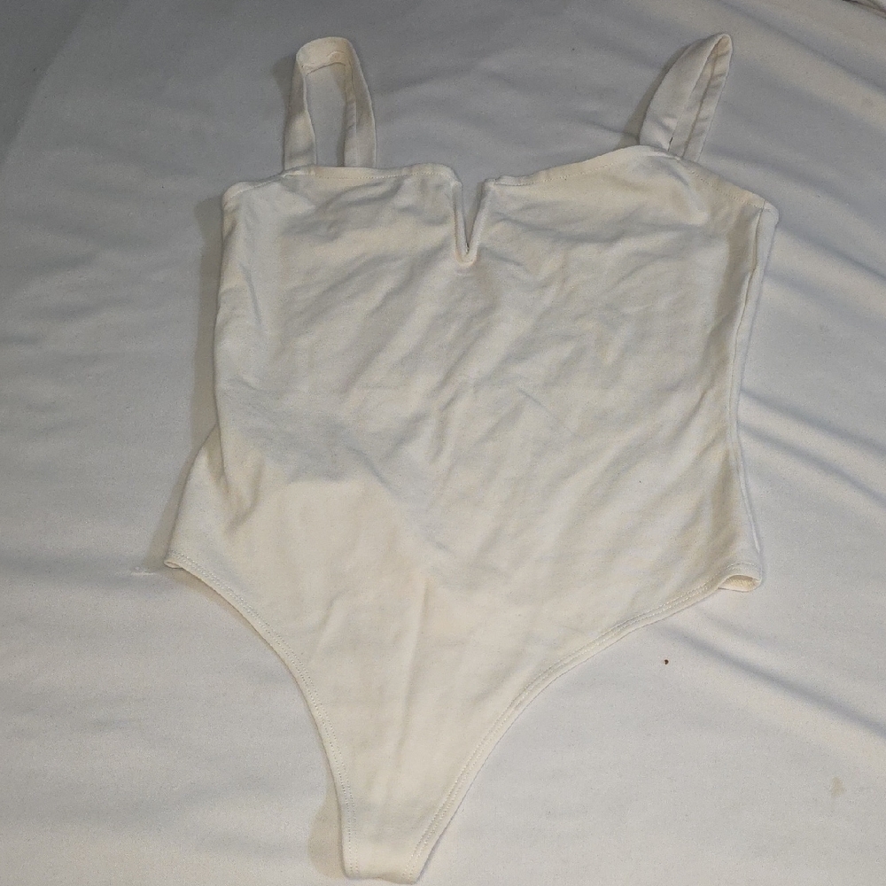 Babaton  Ivory Bodysuit